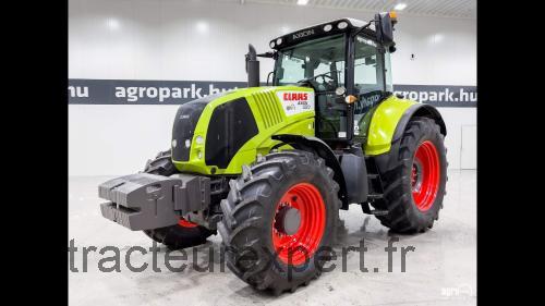 Claas Axion 820 Cmatic avis et fiche technique