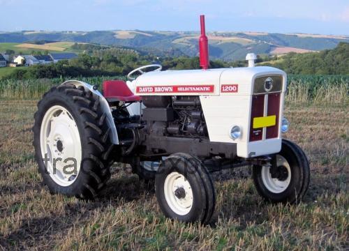 David Brown 1200 avis et fiche technique