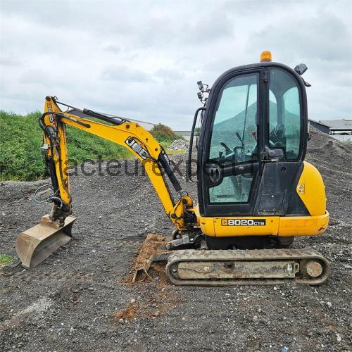 JCB 8020 fiche technique et avis