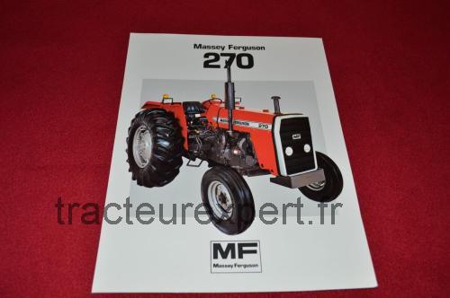 Massey Ferguson 270 avis et fiche technique 
