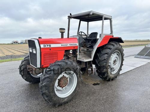 Massey Ferguson 375 Fiche technique 