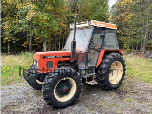 Zetor 7245 fiche technique et avis